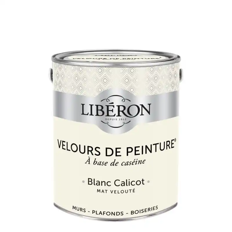 Jusqu&rsquo;à Épuisement Des Stocks VELOURS DE PEINTURE BLANC CALICOT 0.5L