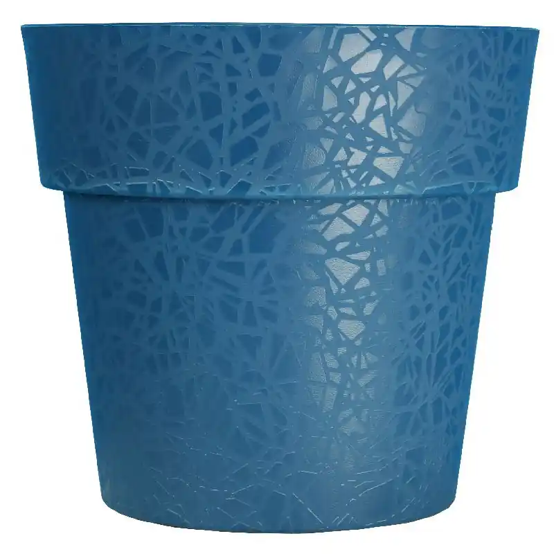 Pot Terea D38 Bleu Riviera - Élégance et Style pour vos plantes Populaire