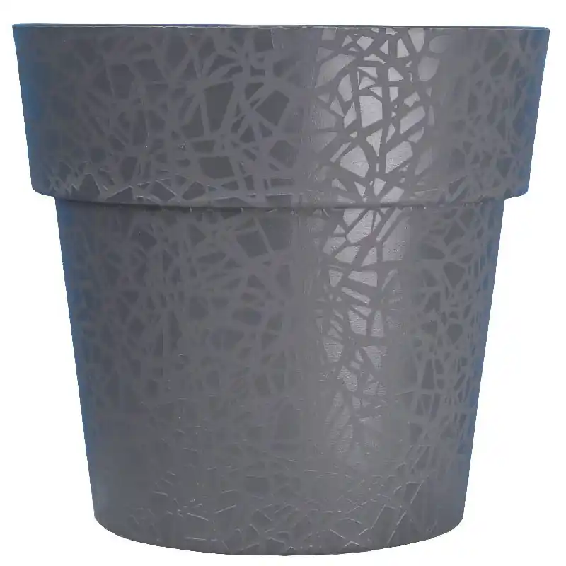 Vente Flash Pot Terea D38 Gris Riviera – Élégance et Modernité pour Votre jardin
