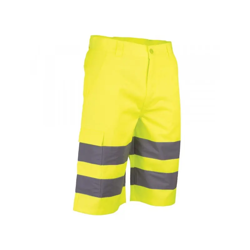 Affaire À Saisir BERMUDA HAUTE VISIBILITÉ JAUNE ÉCLAIRAGE HOMME - LMA