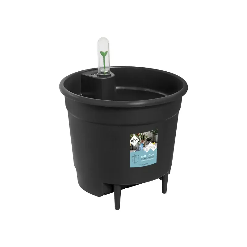/Self-Watering Insert 33Cm Living Noir -Elho Offre Limitée