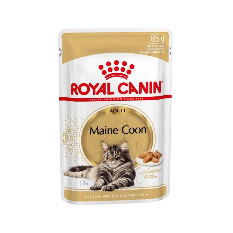 ALIMENT HUMIDE CHAT MAINE COON ADULT 85G ROYAL CANIN Authentique