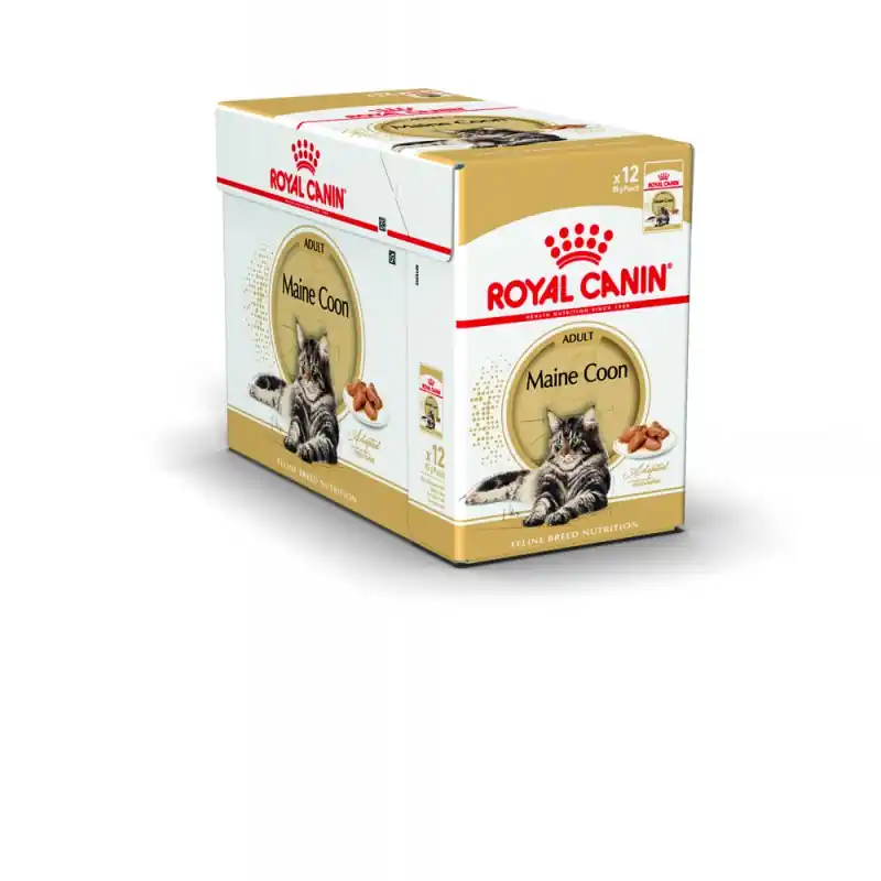 ALIMENT HUMIDE CHAT MAINE COON ADULT 12X85G ROYAL CANIN Retour Gratuit