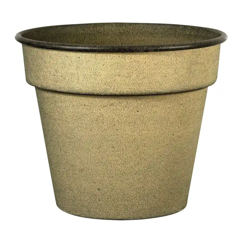 Meilleur Choix /Pot Dometal Jaune 37Cm