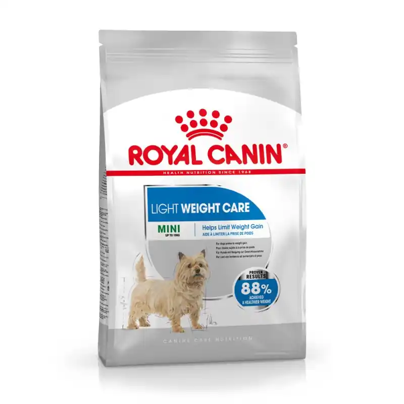 Pas Cher CROQUETTES CHIEN MINI LIGHT WEIGHT CARE 1KG - ROYAL CANIN