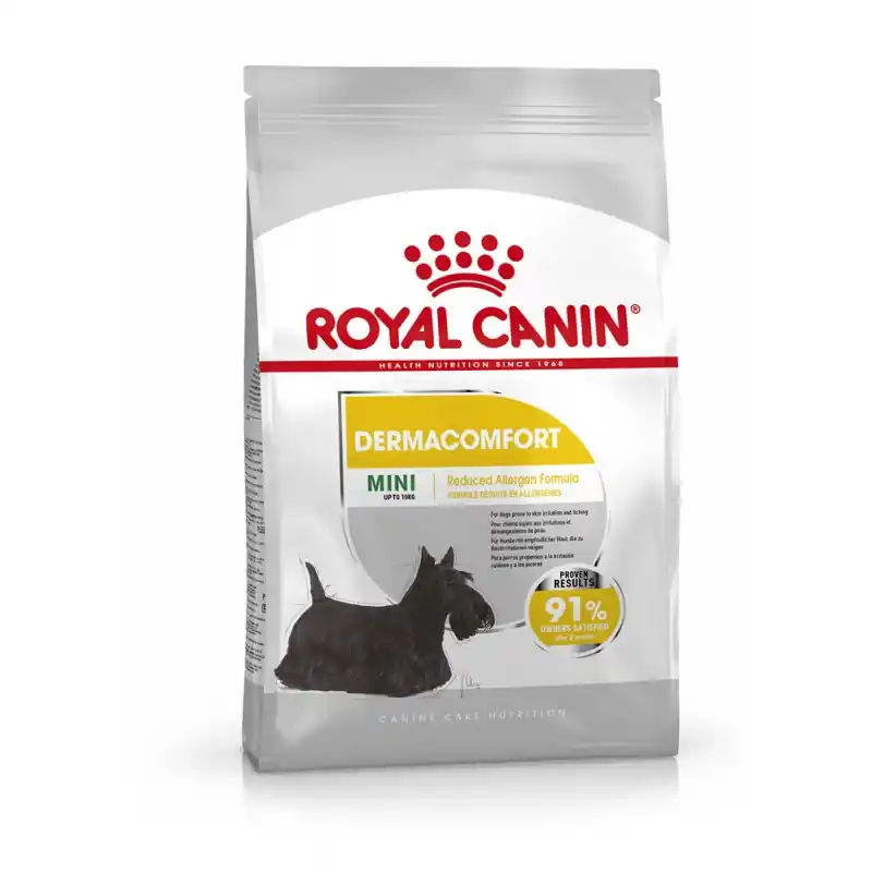 CROQUETTES CHIEN MINI DERMACOMFORT 8KG ROYAL CANIN Commander Maintenant