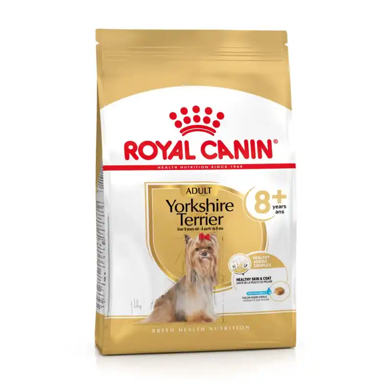 Meilleur Choix CROQUETTES CHIEN 8+ YORKSHIRE TERRIER 1.5KG – ROYAL CANIN