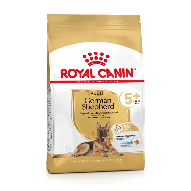 CROQUETTES CHIEN BERGER ALLEMAND ADULTE 5+ 12KG - ROYAL CANIN Nouveauté