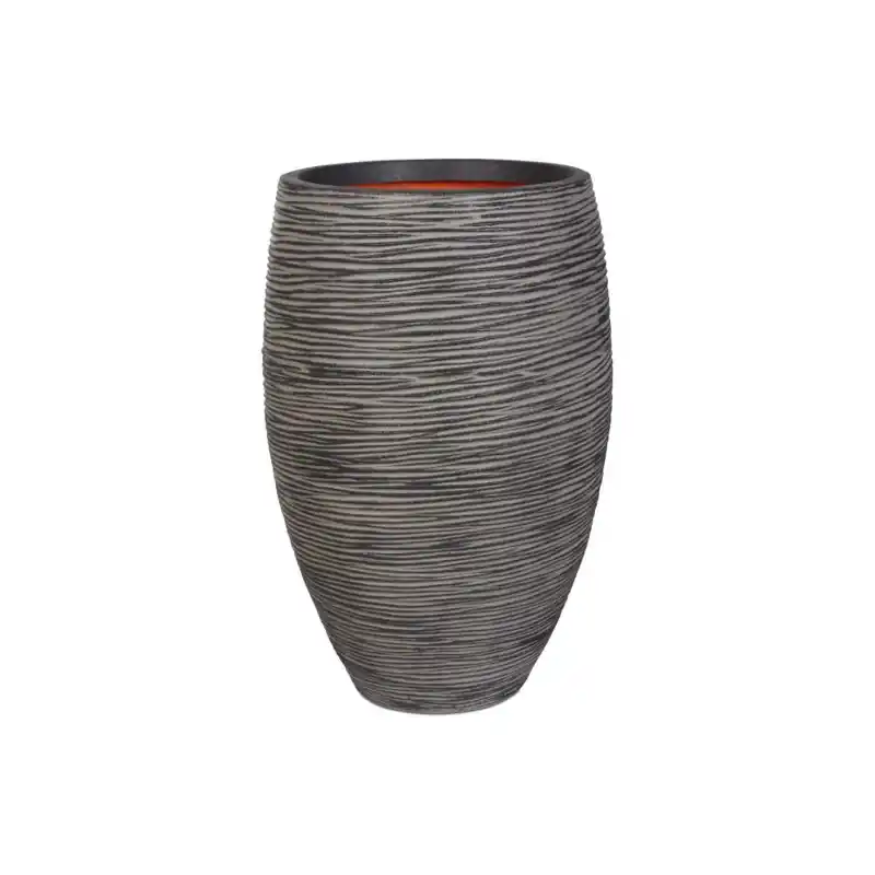 Pot Élégant Deluxe Rib NL 45×72 Anthracite – Décoration Intérieure Chic – de Capi Offre Limitée