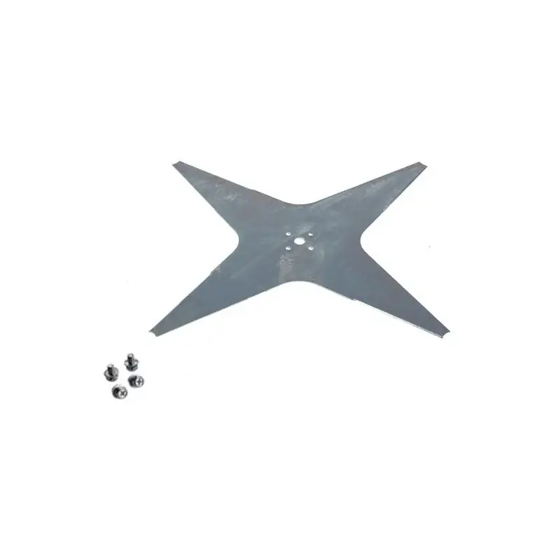 Authentique Lame robot tondeuse plate 4 dents diamètre 355mm AMBROGIO – WIPER 300D004204