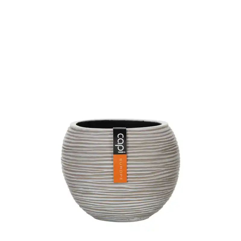 Pot Boule III Ivoire 18×15 cm – Élégance et Style pour Votre Décoration d‘Intérieur – de Capi Achetez Aujourd&rsquo;hui