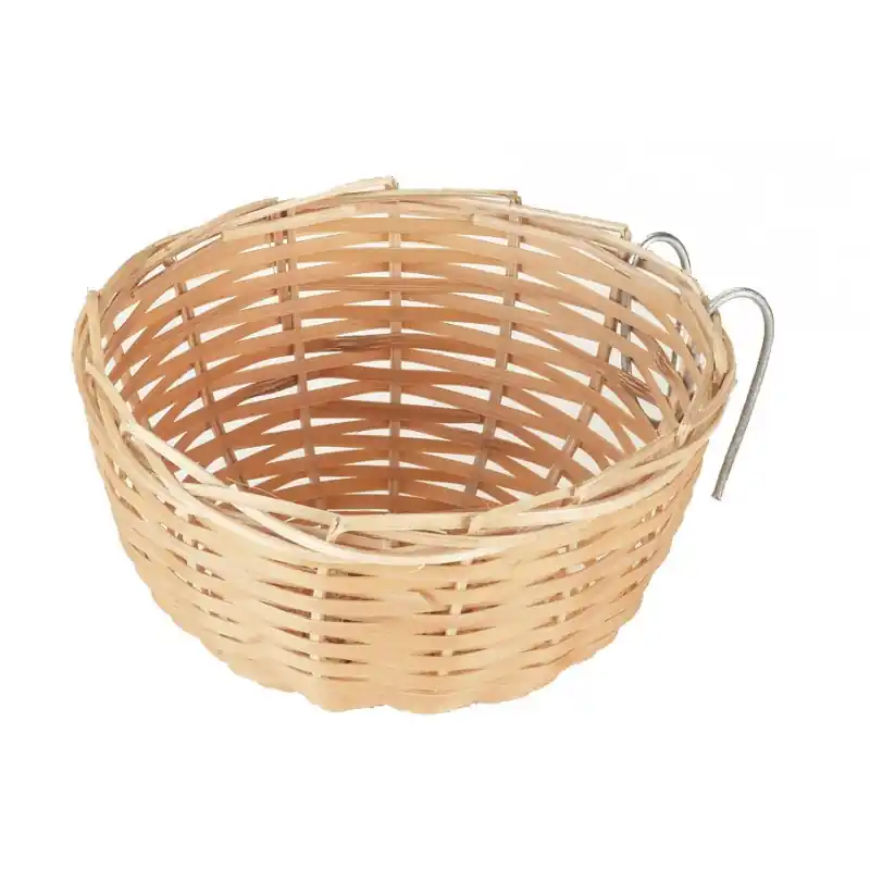 Vente Directe NID POUR CANARIS EN BAMBOU 10 X 5.5CM – KERBL