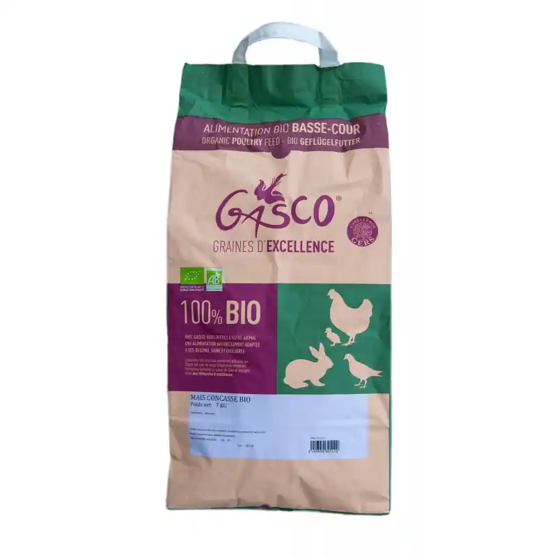 Must-Have MAÏS CONCASSE BIO 7KG – GASCO