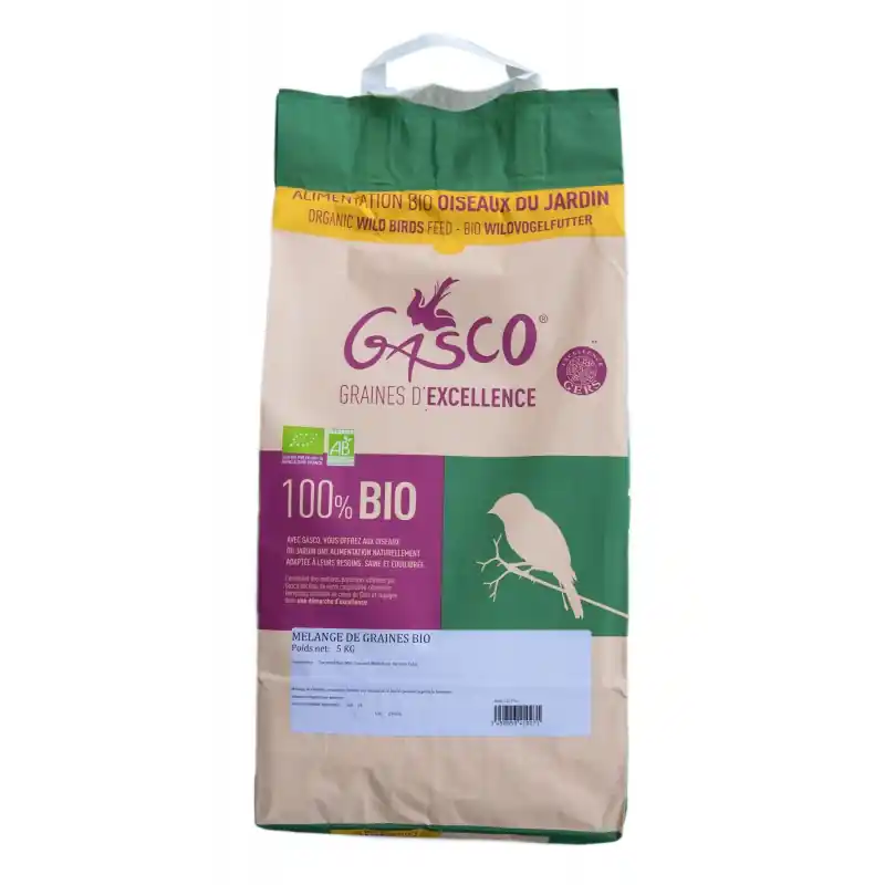 MELANGE OISEAUX DU CIEL BIO 5KG – GASCO Pas Cher