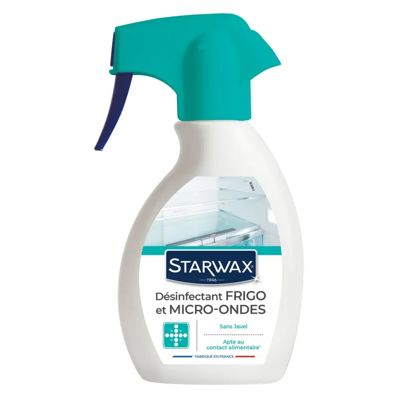 DÉSINFECTANT RÉFRIGÉRATEUR/MICRO-ONDES 250ML - STARWAX Acheter En Ligne