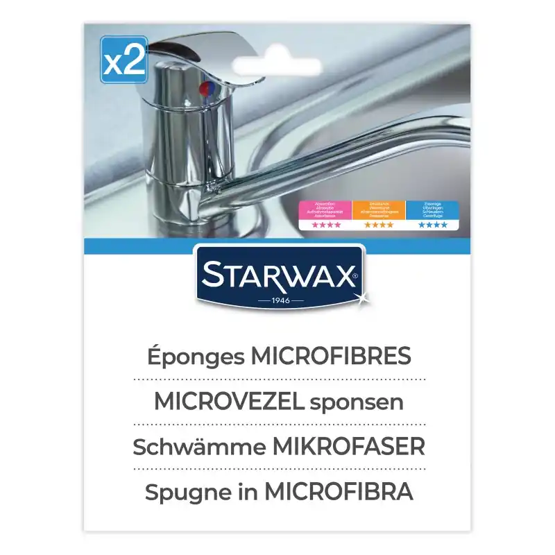 EPONGES MICROFIBRES X2 – STARWAX Vente Flash