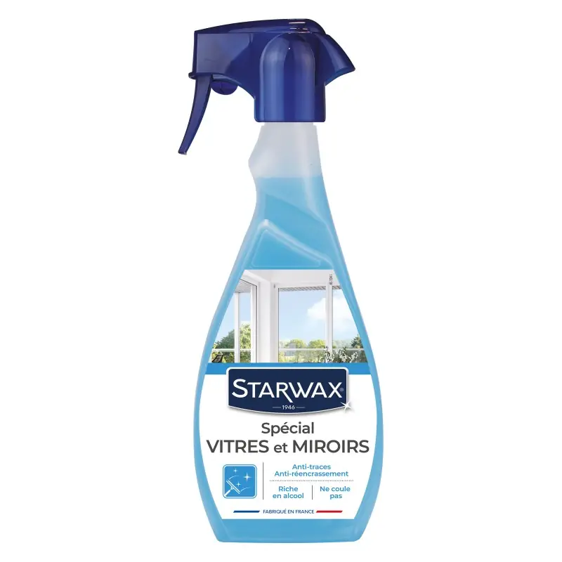 Livraison Express NETTOYANT VITRES/MIRROIRS 500ML – STARWAX