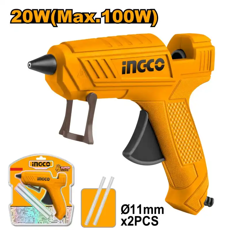 Offre Limitée PISTOLET A COLLE 20W – INGCO