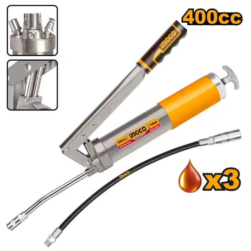 Meilleur Prix POMPES À GRAISSE DOUBLE PISTON – INGCO