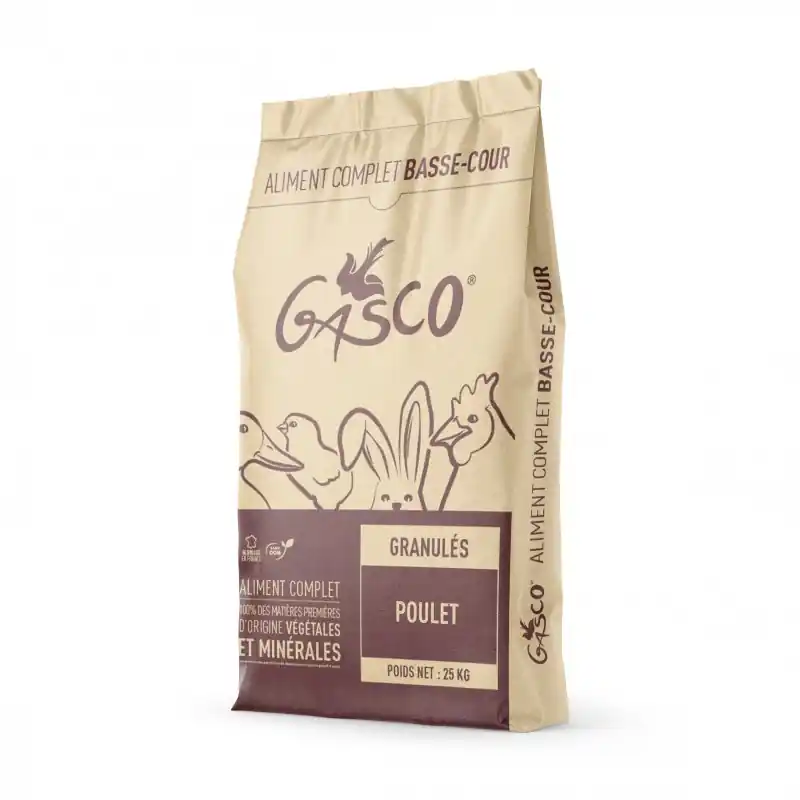 Populaire GRANULE POULET 25KG – GASCO
