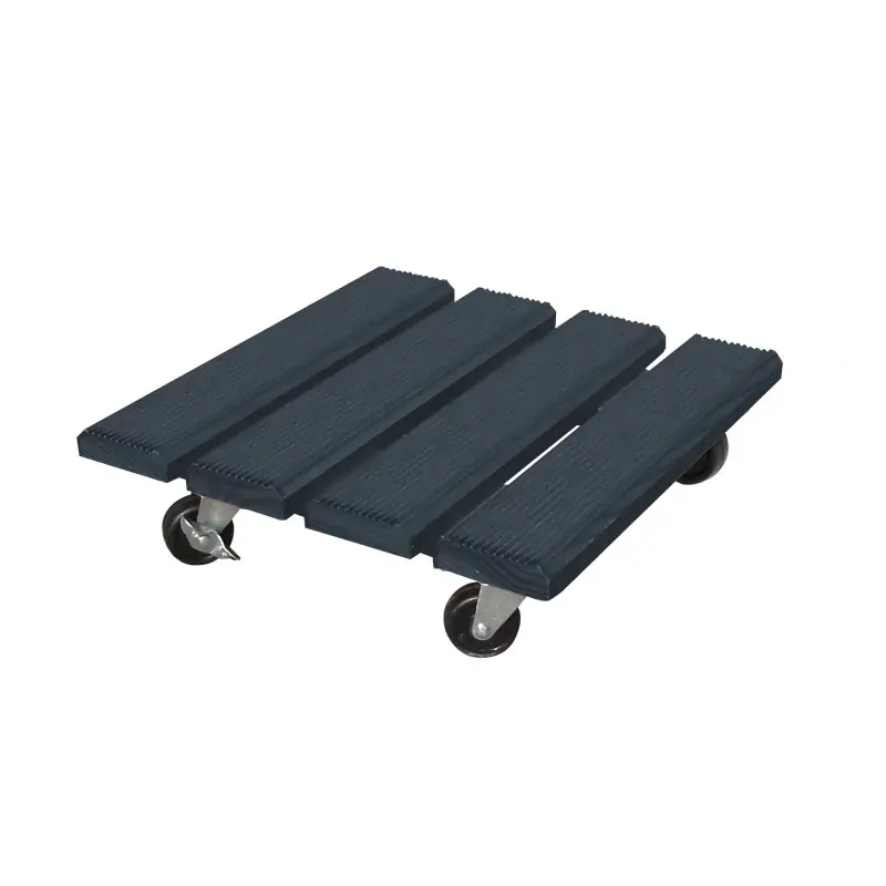 SUPPORT À ROULETTES ROUL‘BAC 30X30CM ANTHRACITE – JANY Livraison Express