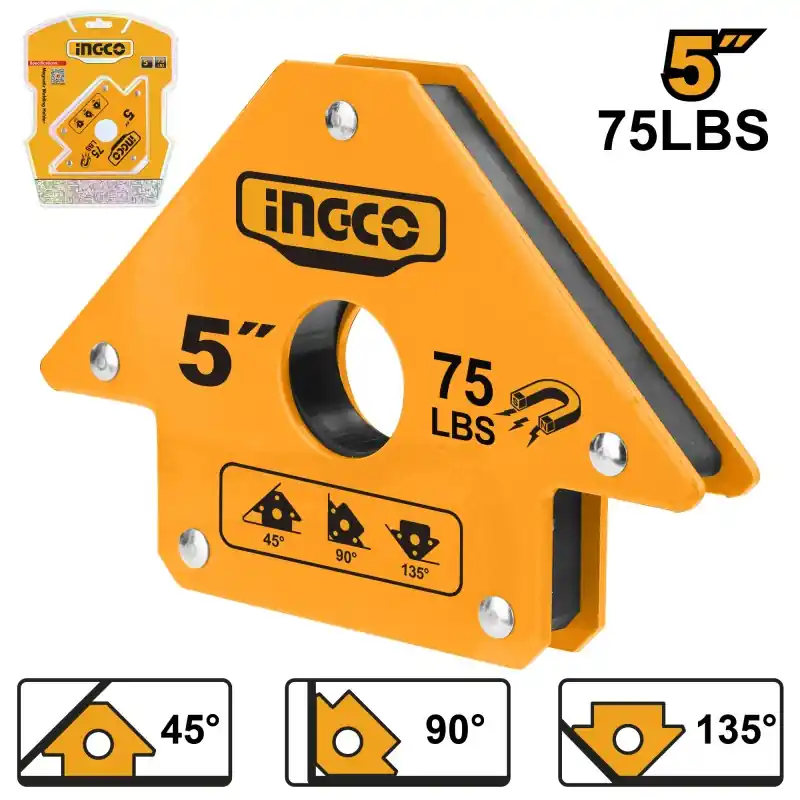 Promotion SUPPORT MAGNÉTIQUE POUR SOUDEUR 5&Prime; 34KG – INGCO