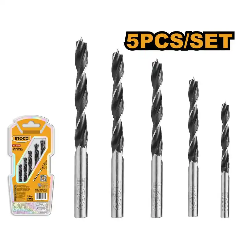 FORETS BOIS 3/4/5/6/8MM X5 – INGCO Retour Gratuit