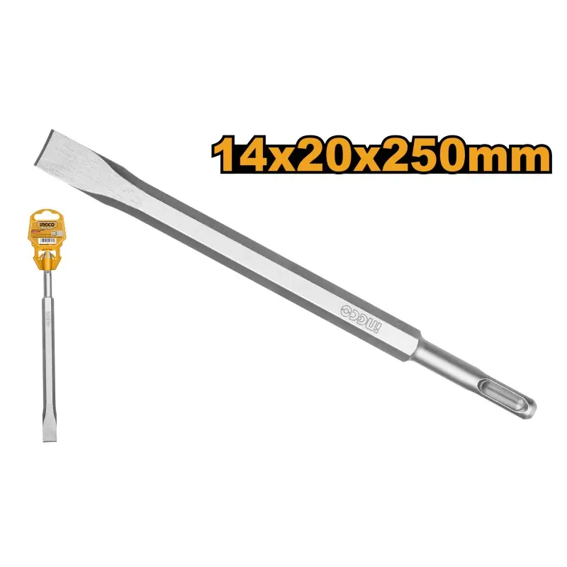 Prix Promo BURIN PLAT 14X250X20MM SDS+ – INGCO