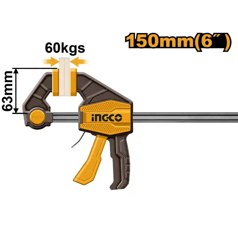 SERRE-JOINT RAPIDE 63X150MM 60KG – INGCO Top Vente