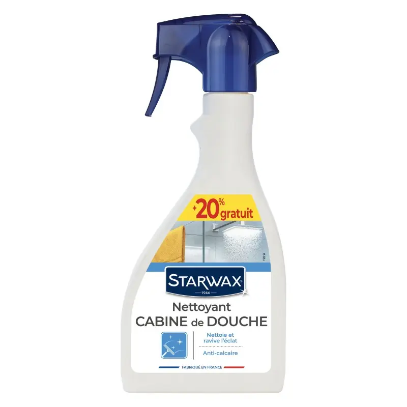 NETTOYANT CABINE DE DOUCHE 600 ML – STARWAX Seulement Aujourd&rsquo;hui