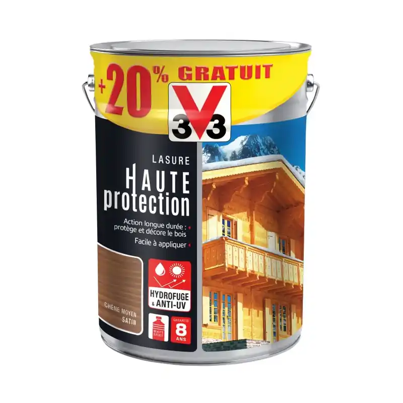 Acheter En Ligne LASURE HAUTE PROTECTION 20% GRATUIT 6L - V33