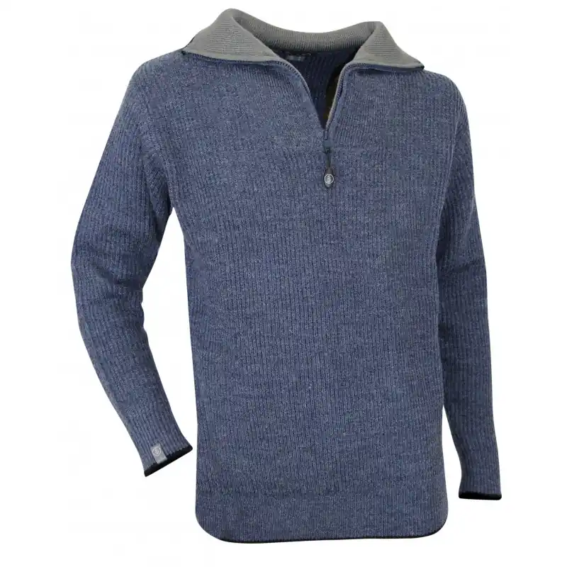 PULL COL CAMIONNEUR BLEU HOMME – LMA Commander Maintenant