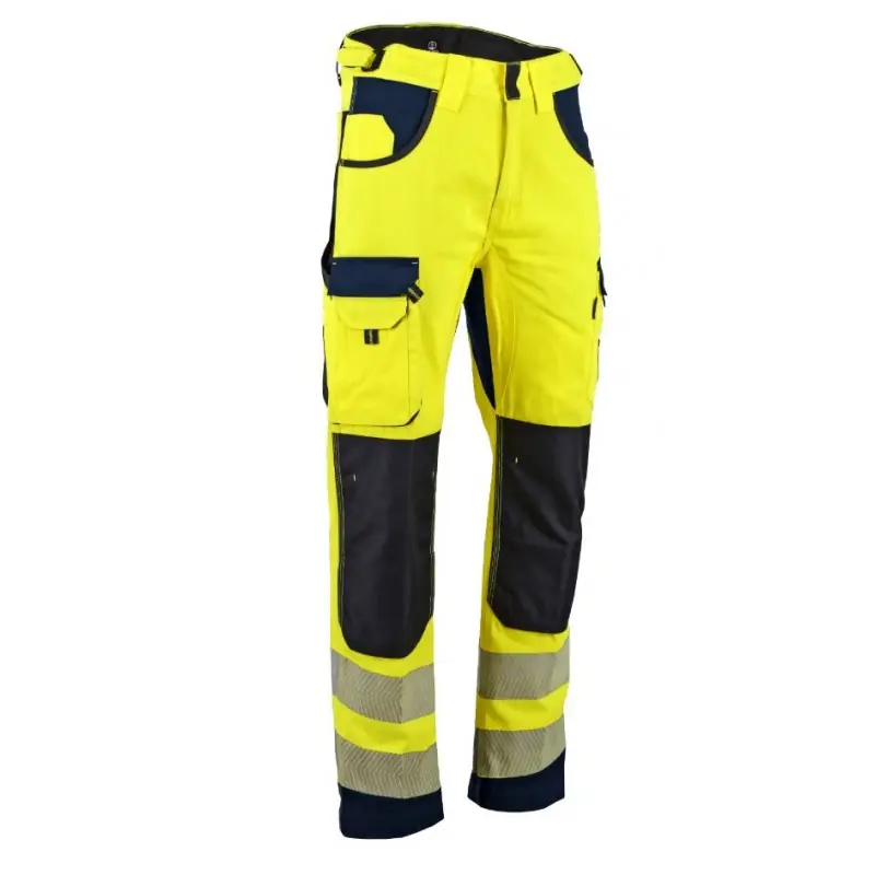 PANTALON HAUTE VISIBILITÉ JAUNE FLUO HOMME – LMA Seulement Aujourd&rsquo;hui