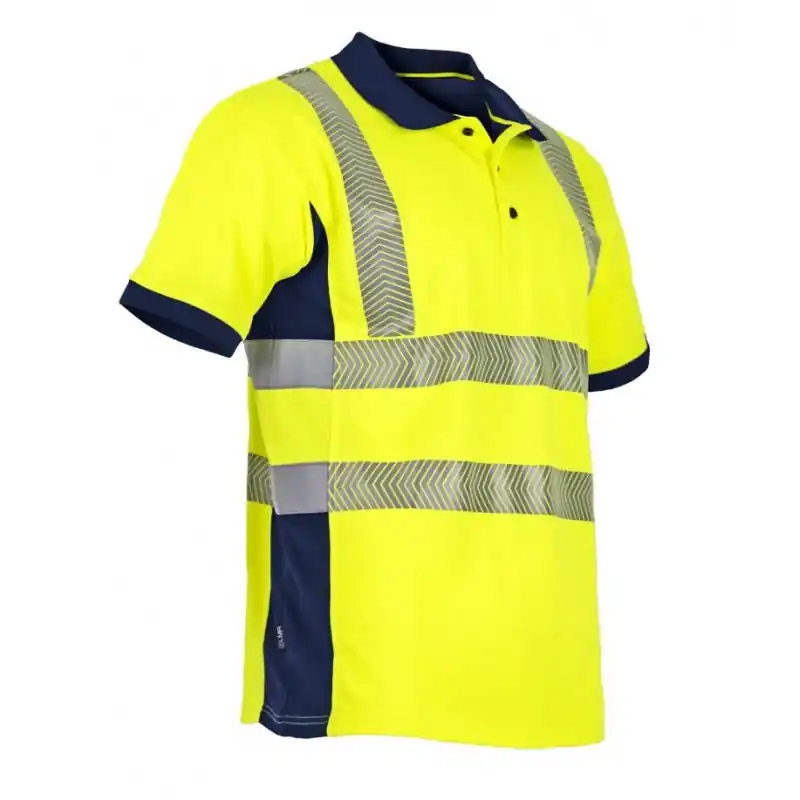 POLO HAUTE VISIBILITÉ JAUNE VISION HOMME – LMA Promotion Saisonnière