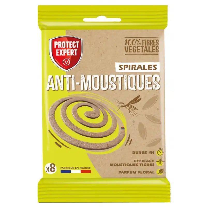 Top Vente 8 SPIRALES ANTI-MOUSTIQUES – PROTECT EXPERT