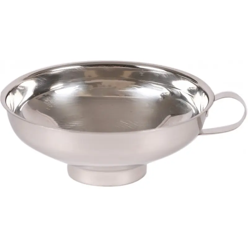 Paiement Sécurisé ENTONNOIR CONFITURE INOX Ø 14,8 CM H6,4 CM – LE PRATIQUE