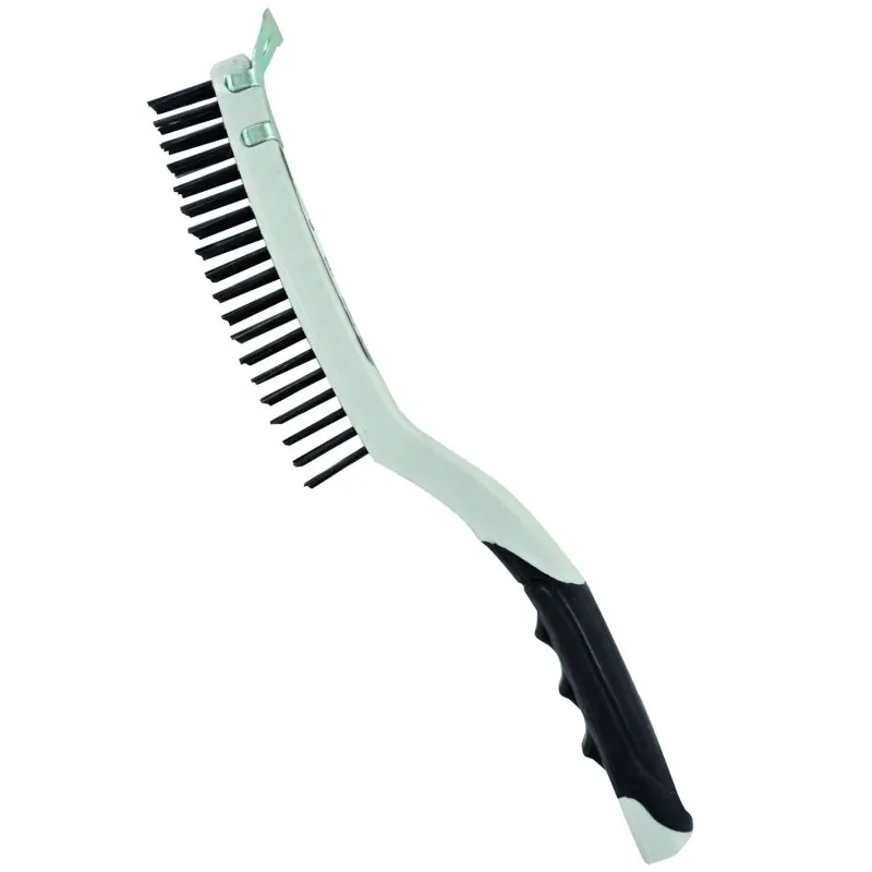 Nouvelle Collection BROSSE RACLOIR A MANCHE PLASTIQUE L350MM GARNITURE ACIER ROND – TIVOLY