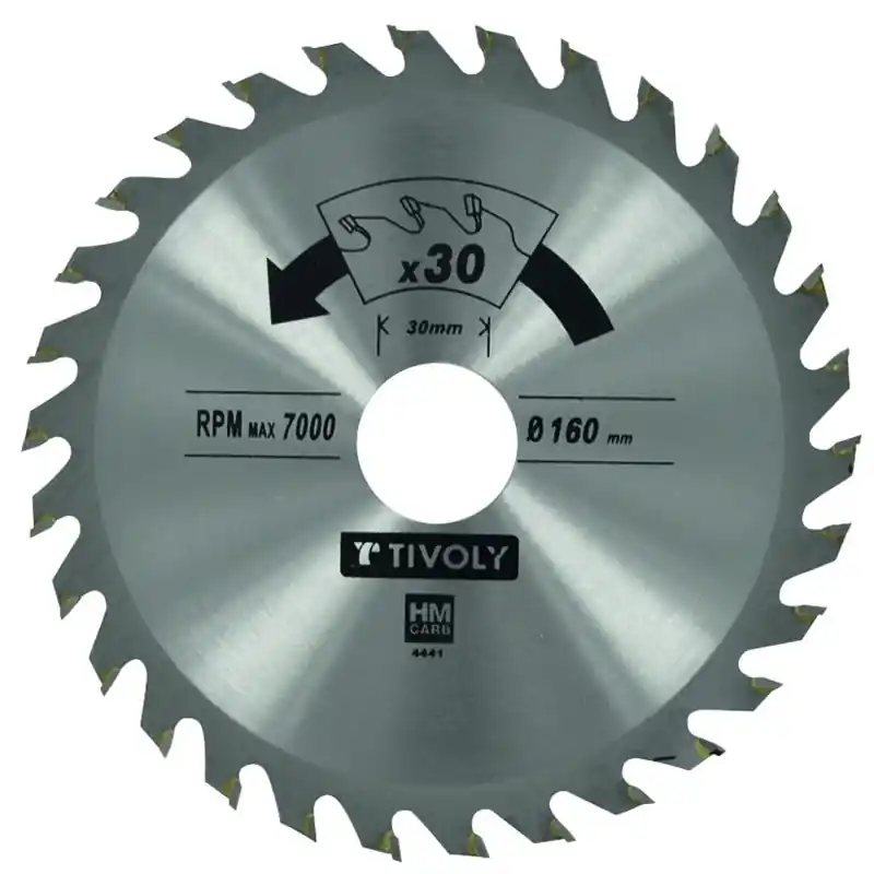 Nouveauté LAME DE SCIE CIRCULAIRE Ø250MM ALESAGE 30MM – 48DENTS – FINITION BOIS DUR, PARQUET, STRATIFIE – SCIE PORTATIVE – TIVOLY