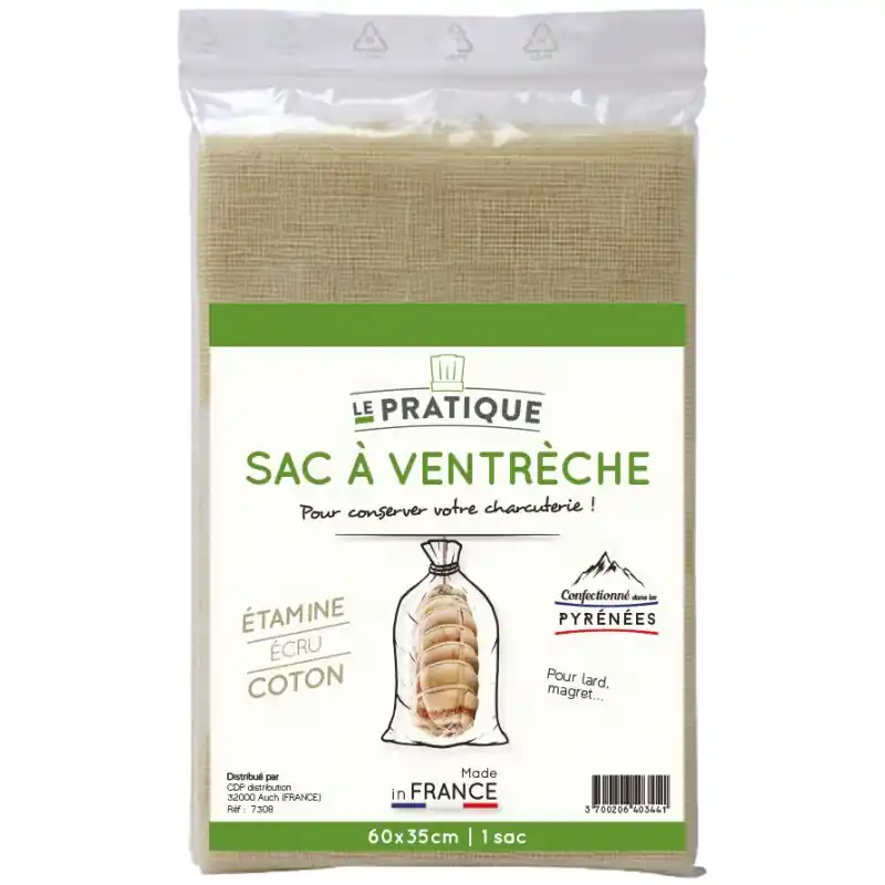 SAC À VENTRÈCHE ÉCRU 60 X 35 CM – LE PRATIQUE Commande En Gros