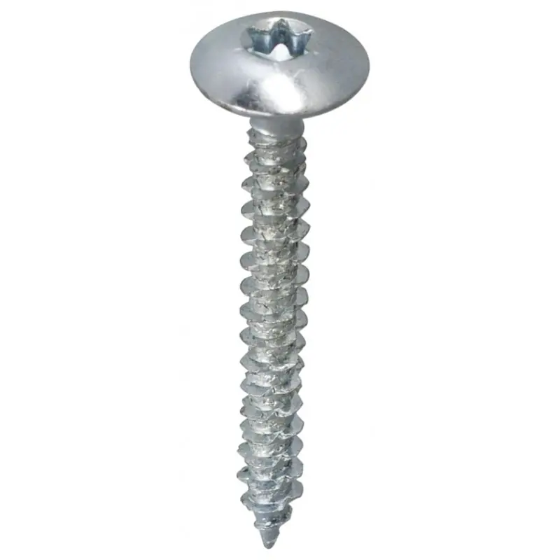 Livraison Express VIS PENTURE TÊTE RONDE LARGE EMPREINTE TORX EN ACIER ZINGUE DE 25 PIECES TAILLE 6×50 – NORAIL