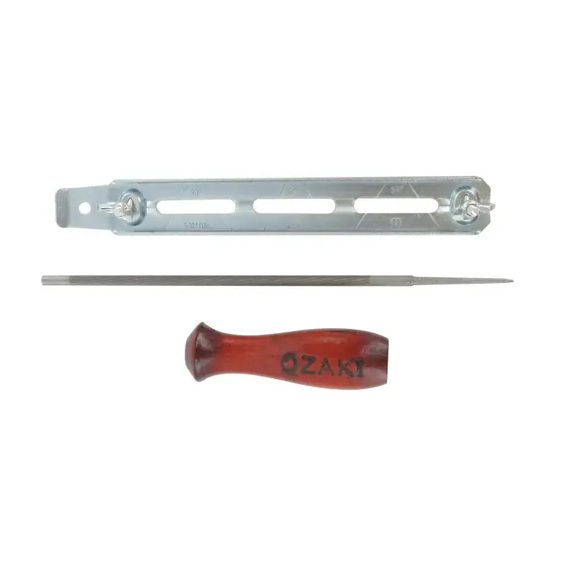 Porte-lime pour chaîne de tronçonneuse (3/8&Prime; et 404&Prime;) Diamètre de la lime 5,5mm (7/32&Prime;) OZAKI ZKSP8550 Expédition Rapide