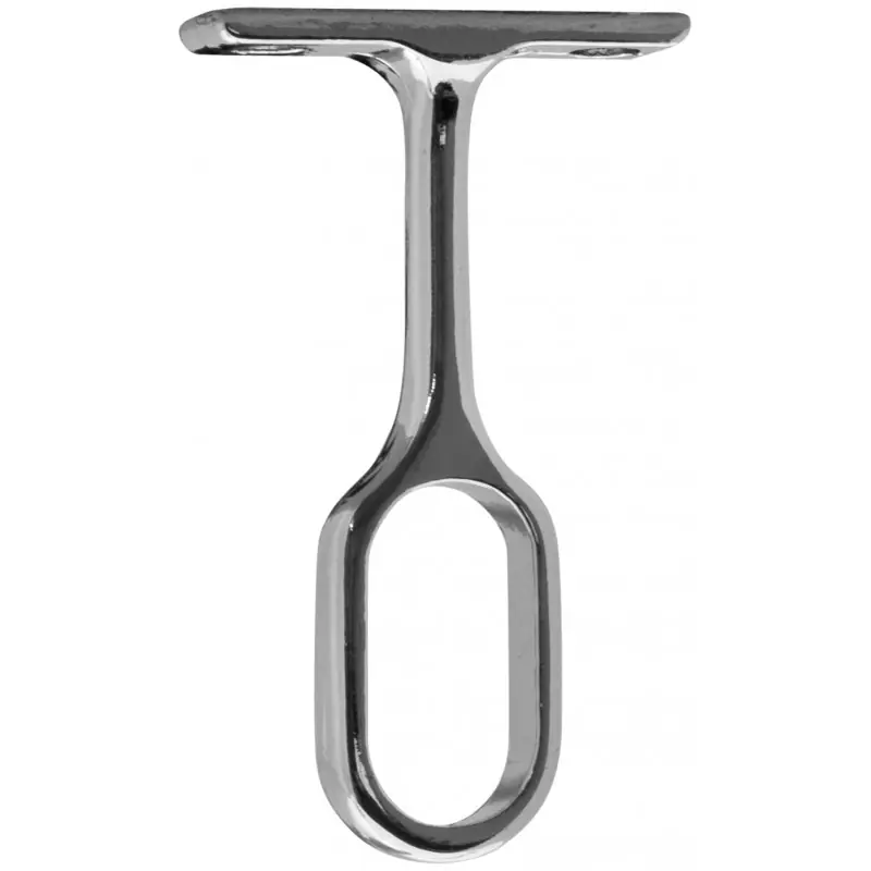 Promotion SUPPORT MILIEU FIXE 30X15 ACIER CHROME 2 – NORAIL