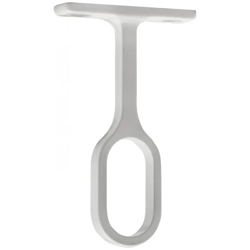 Soldes SUPPORT MILIEU FIXE 30X15 ACIER BLANC 2 – NORAIL