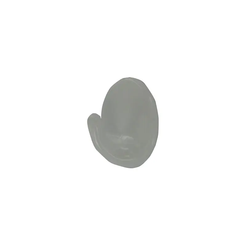 CROCHET ADHESIF OVALE H55X34 PLASTIQUE BLANC X2 – NORAIL Paiement Sécurisé