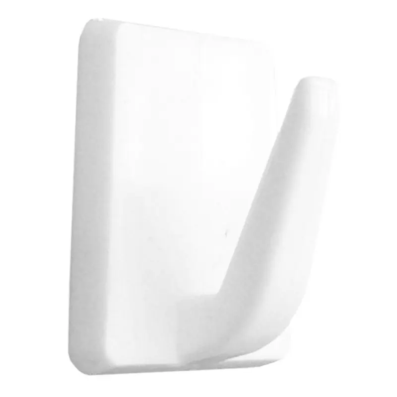 CROCHET ADHESIF TRAPEZE L28X22 PLASTIQUE BLANC X2 – NORAIL Prix Bas