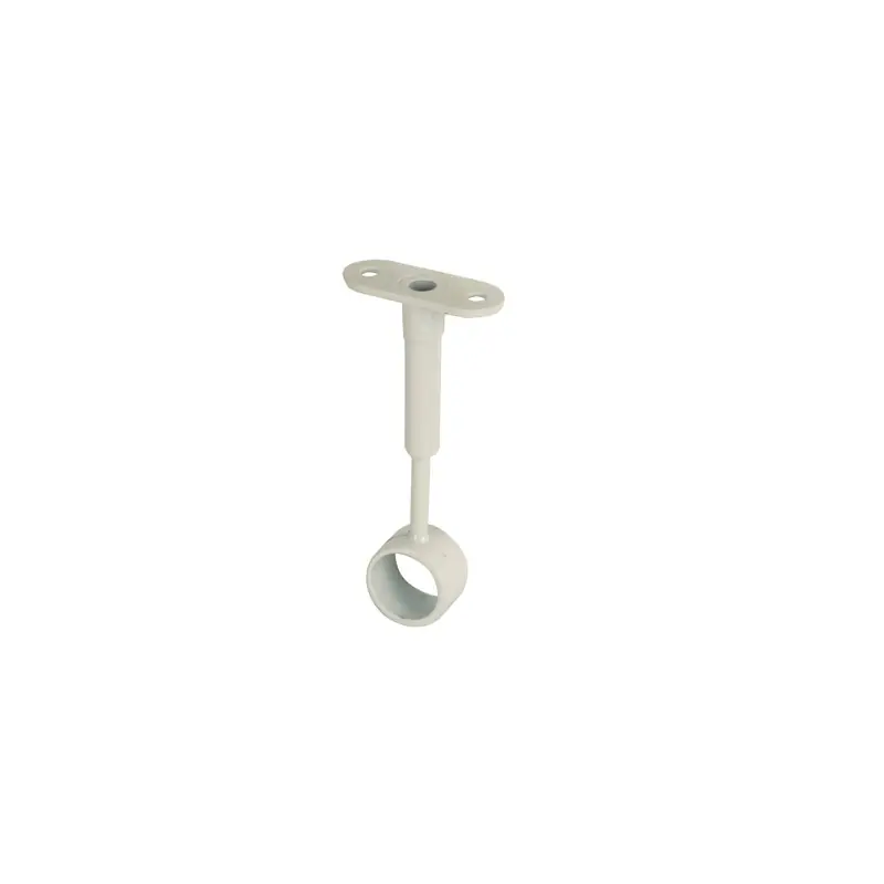 Populaire SUPPORT MILIEU REGLABLE ROND D19 ACIER BLANC X1 – NORAIL