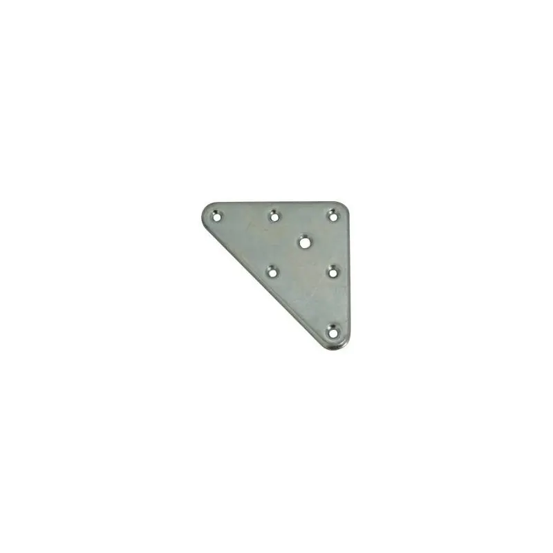 Super Prix PLATINE TRIANGLE FIXE 90X120 M8 ACIER ZINGUE – NORAIL