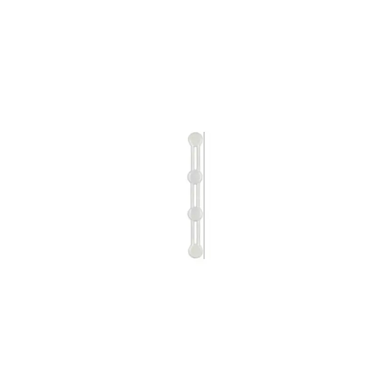 PATERE ACIER BLANC 4 TETES – NORAIL Prix Promo