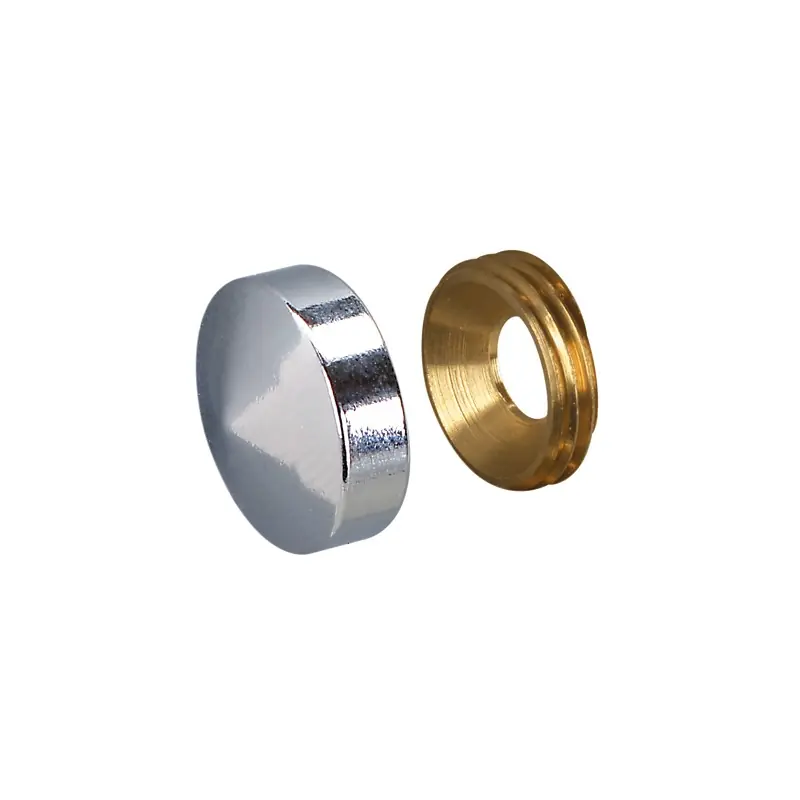 Dernier Modèle CACHE VIS LAITON CHROME D16 x4 – NORAIL