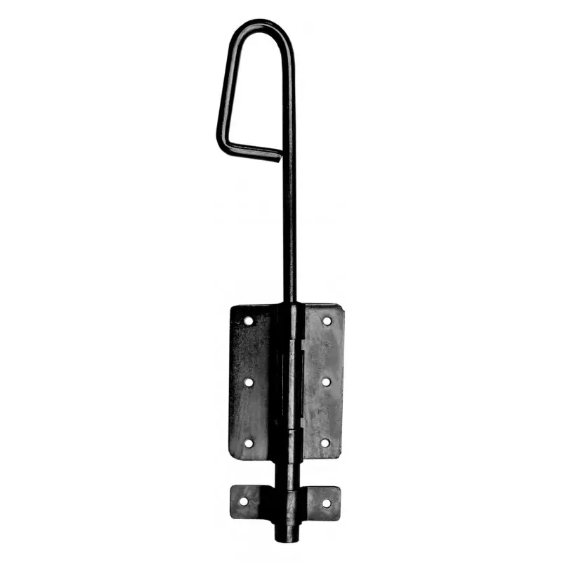 VERROU BAIONNETTE ACIER NOIR D12X200 – NORAIL Remise